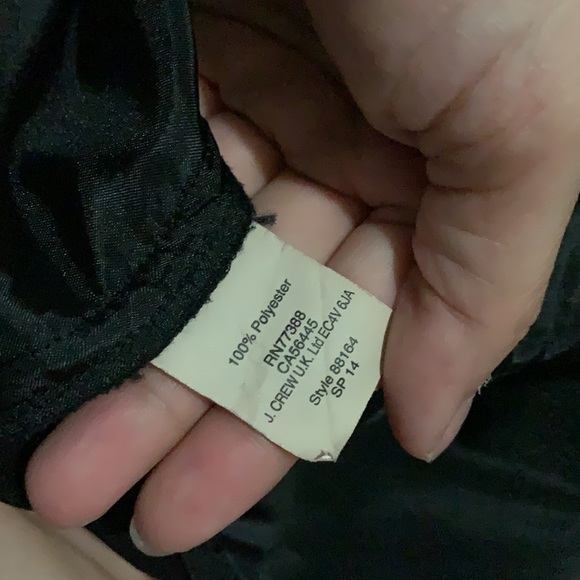 J CREW HIGH WAIST PLEATED BLACK PANT SIZE 8 - Picture 14 of 14